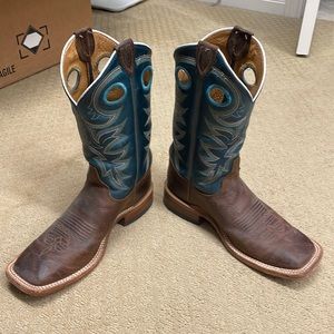 Justin leather boots